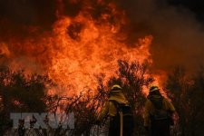 Cháy rừng lan rộng ở California