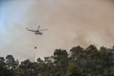 Thổ Nhĩ Kỳ: Rơi trực thăng cứu hỏa, 7 người thương vong