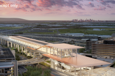 Victoria: Tuyến đường sắt đến sân bay sẽ bao gồm một nhà ga hoàn toàn mới