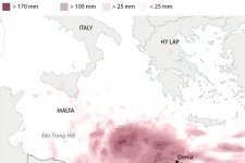 20% thành phố miền đông Libya bị lũ phá hủy