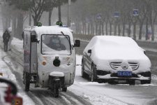 Cảnh báo bão tuyết tại Trung Quốc