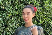 Hoa hậu Thùy Tiên hóa mỹ nữ Thái Lan