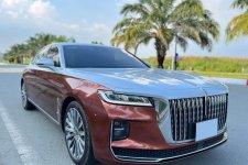 Hongqi H9 đời 2022 hiếm hoi xuất hiện trên thị trường xe cũ