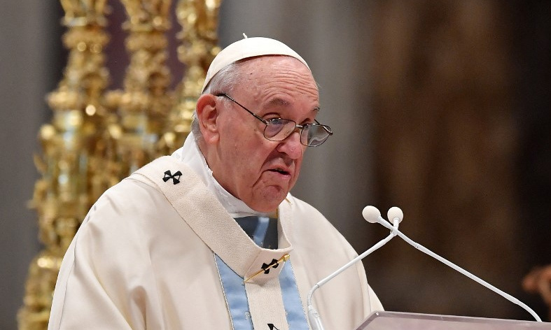 Giáo hoàng Francis phát biểu tại Vatican hôm nay. Ảnh: AFP.