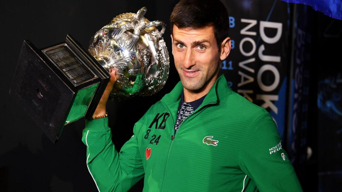 Djokovic là hạt giống số một và đương kim vô địch Australia Mở rộng. Ảnh: Tennis Australia