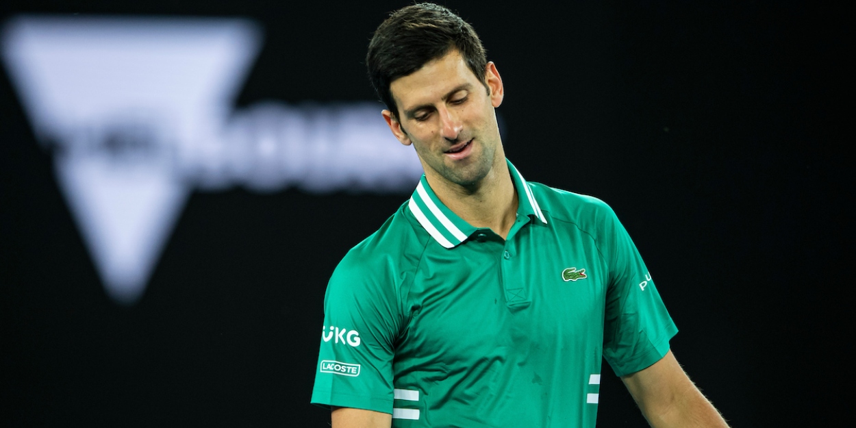 Djokovic lần đầu không dự Australia Mở rộng từ 2005. Anh thắng 91% số trận ở giải này, vô địch 9 lần. Ảnh: ATP