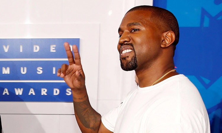 Kanye West tại lễ trao giải MTV Music Awards hồi năm 2016 ở New York, Mỹ. Ảnh: Reuters.