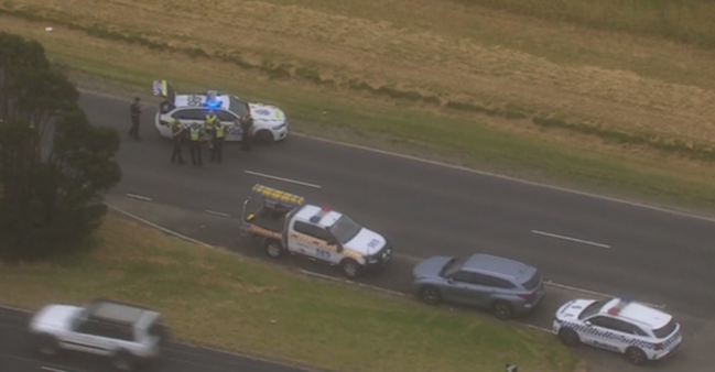 A cyclist has been killed in an alleged hit-and-run southeast of Melbourne’s CBD.