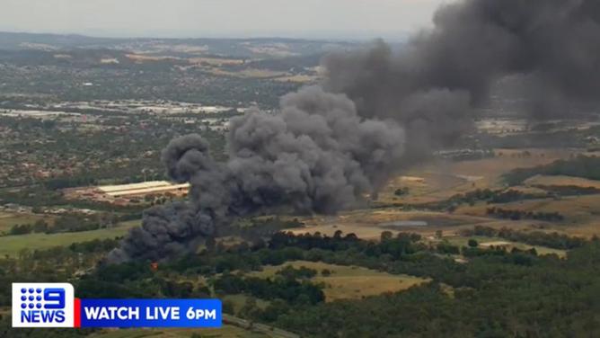 A fruit packing store in Wantirna South has gone up in flames. Ch9 News