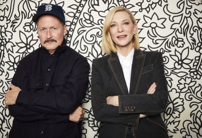 Đạo diễn Todd Field (trái) và Cate Blanchett. Ảnh: AP