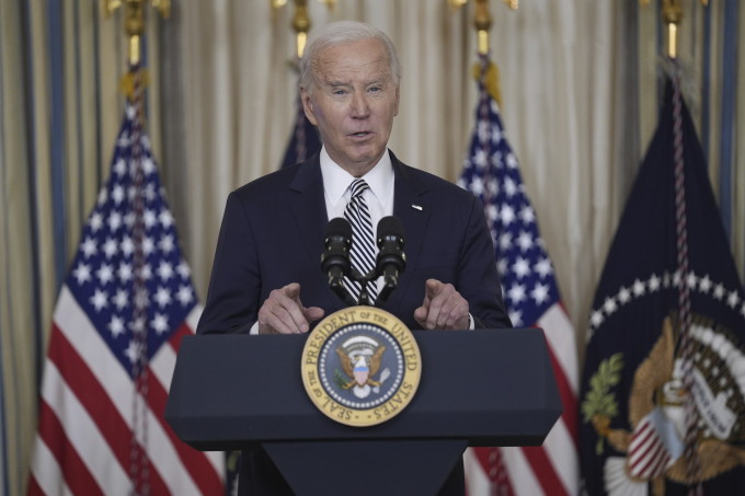 Tổng thống Mỹ Joe Biden phát biểu tại Nhà Trắng ngày 22/1. Ảnh: AP