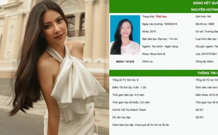 Sau đăng quang Á hậu 2 Hoa hậu Hoàn vũ Việt Nam 2019, Kim Duyên từng bị gọi là Miss nói dối vì vướng ồn ào về mặt học vấn. 