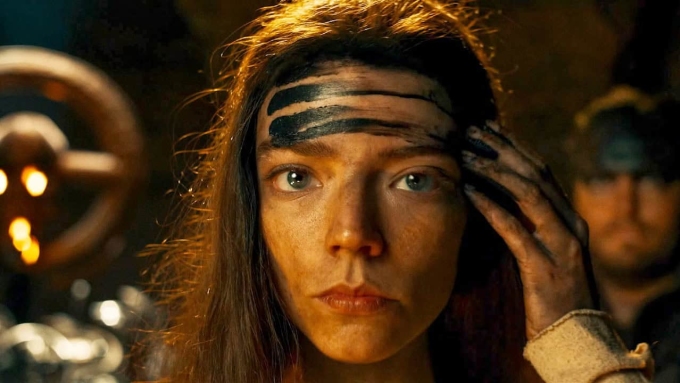 Tạo hình  Anya Taylor-Joy trong phim Furiosa: A Mad Max Saga. Ảnh: Warner Bros. Pictures