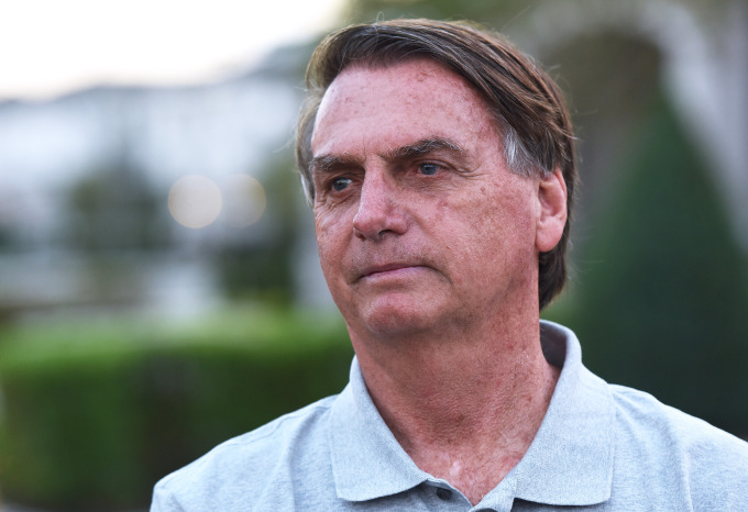 Cựu tổng thống Brazil Jair Bolsonaro ở thành phố Kissimmee, bang Florida, Mỹ, hồi tháng 1/2024. Ảnh: AFP