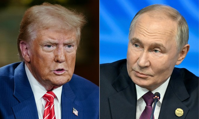 Tổng thống đắc cử Mỹ Donald Trump (trái) và Tổng thống Nga Vladimir Putin. Ảnh: AFP