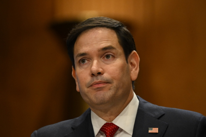 Ông Marco Rubio điều trần trước Ủy ban Đối ngoại Thượng viện ngày 15/1. Ảnh: AFP