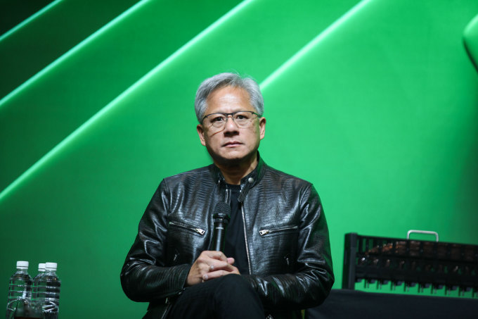 Jensen Huang, CEO Nvidia tại Triển lãm Computex 2024 tại Đài Loan, hồi tháng 6/2024. Ảnh: Khương Nha