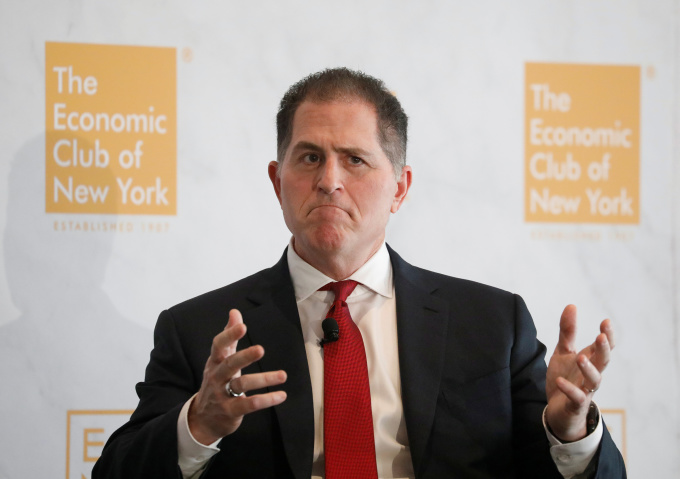 Michael Dell trong một sự kiện tại New York năm 2019. Ảnh: Reuters