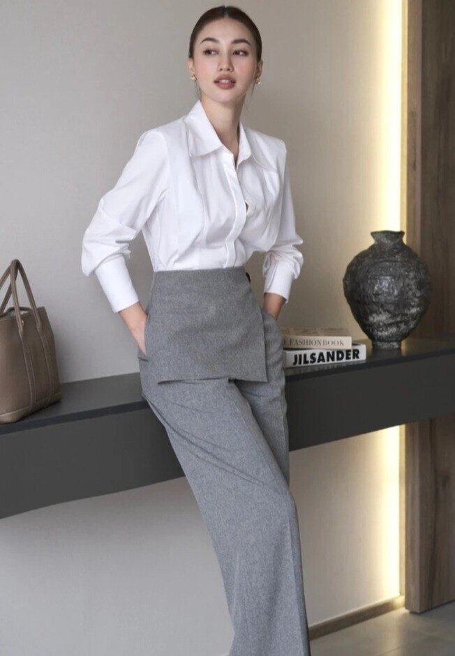 Không phải váy, đây mới là 5 kiểu quần dài được hội chị em amp;#34;săn lùngamp;#34;: Vừa trẻ trung lại cực kỳ tôn dáng - 14