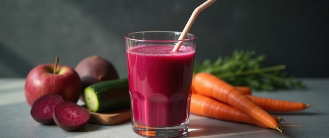 ABC juice là nước ép phổ biến tại Hàn Quốc và một số nước châu Á, thường được uống vào buổi sáng khi bụng đói.