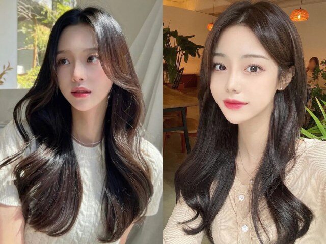 Nâu đen giữ vẻ tự nhiên nhưng vẫn bắt sáng, giúp da trông hồng hào hơn, ít hư tổn, dễ chăm sóc và phù hợp nhiều phong cách sau Tết.