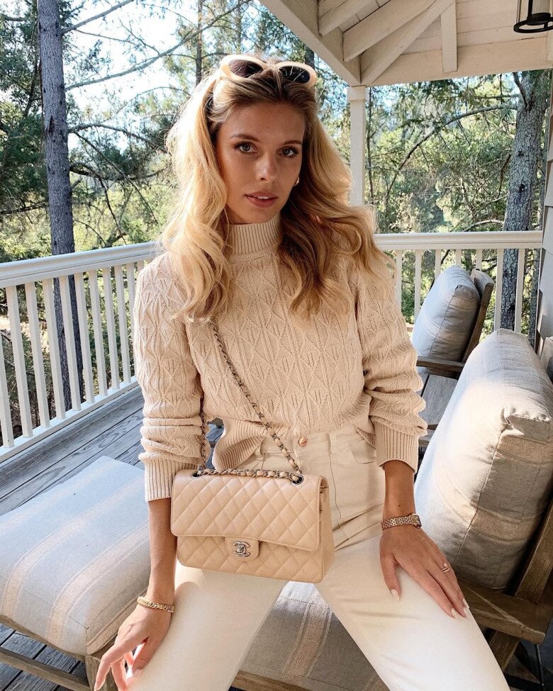 Mặc áo len cổ lọ hay cổ tròn để trông gầy hơn? Chị em có gu luôn dùng công thức này để không bao giờ sai - 5