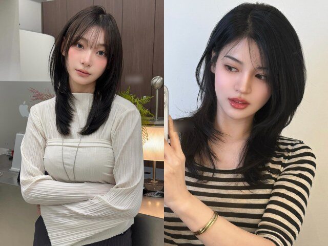 Tóc ngang vai layer mang lại diện mạo trẻ trung, năng động. Phần layer tạo độ phồng tự nhiên, giúp tóc gọn gàng, dễ tạo kiểu và phù hợp nhịp sống bận rộn.