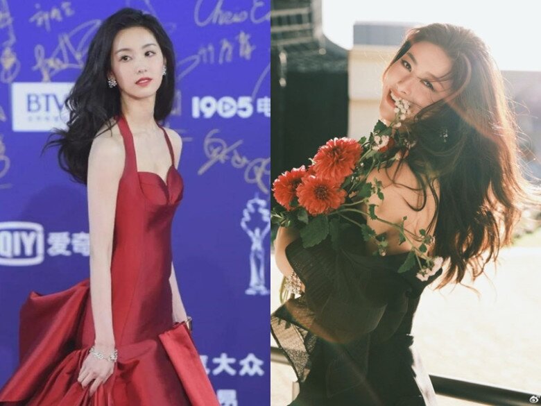 Phần lớn các nữ nghệ sĩ châu Á thường ưu tiên kiểu tóc xoăn có độ dài đuôi không cao quá ngực, vừa tạo được độ phồng cần thiết, vừa giúp tổng thể gương mặt trông đầy đặn và vóc dáng thon dài hơn sau khi uốn.