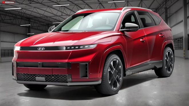 Tucson và Elantra thế hệ mới 'lột xác' nội thất: Màn 17inch lớn nhất từng có trên xe Hyundai phổ thông, ra mắt ngay năm nay- Ảnh 3.