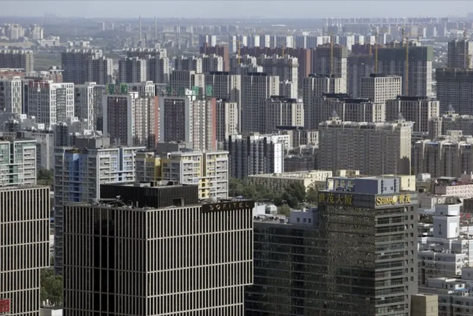 Các khu chung cư và tòa nhà văn phòng ở Bắc Kinh, Trung Quốc. Ảnh: Thomson Reuters