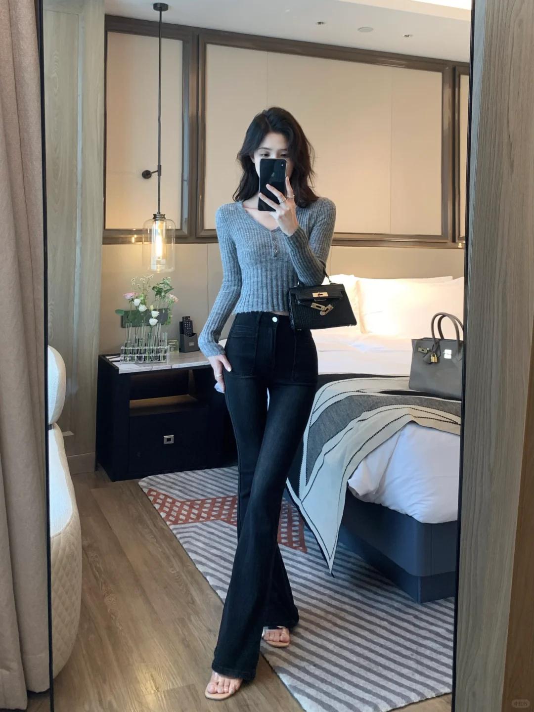 4 kiểu quần tôn dáng thần sầu cho amp;#34;hội nấm lùnamp;#34;, mang giày bệt vẫn cao ráo mà phối gì cũng đẹp - 10