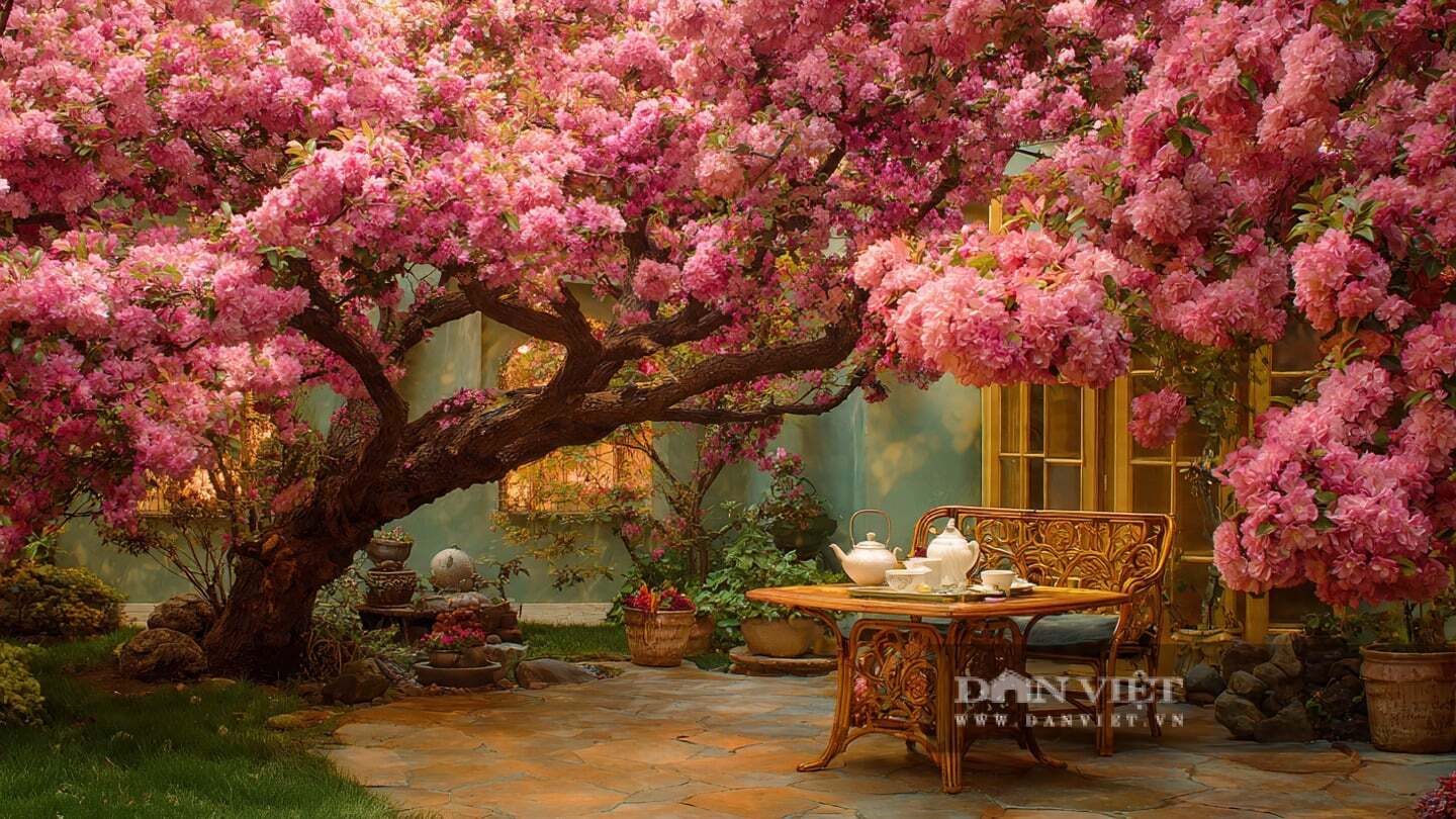 Biển hoa lãng mạn