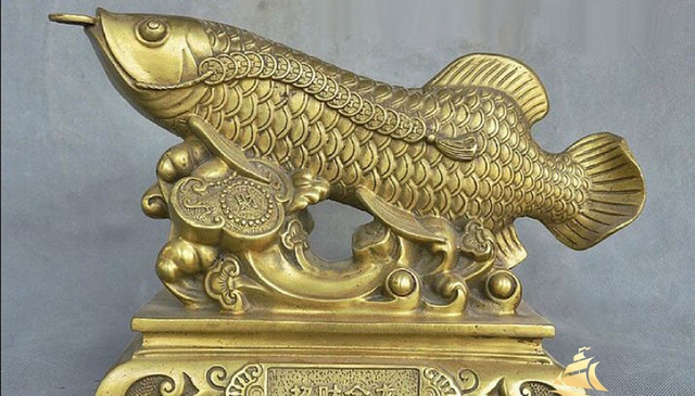 Cá rồng với những chiếc vẩy cứng, khiến người ta liên tưởng đến những đồng tiền vàng. Vì vậy mà cá rồng vàng phong thủy biểu tượng cho sự giàu có, dư dả.