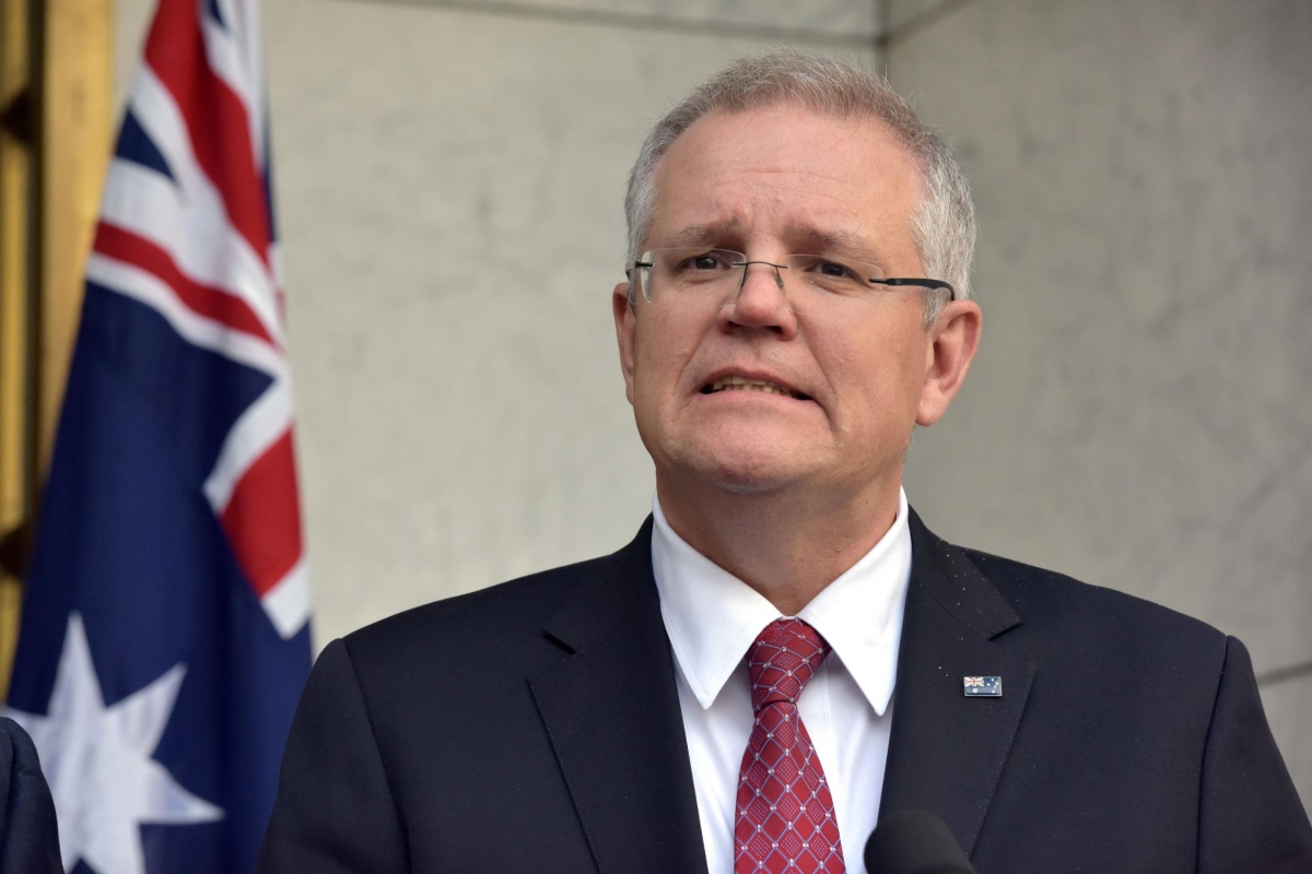 Thủ tướng Ausralia Scott Morrison. Nguồn: CNN