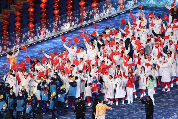 Rực rỡ sắc màu tại Lễ bế mạc Thế vận hội mùa đông Bắc Kinh 2022 - Ảnh 8.