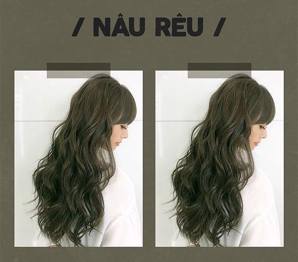 Nâu rêu: Top 20 màu tóc đẹp thời thượng dẫn đầu xu hướng hiện nay - 1