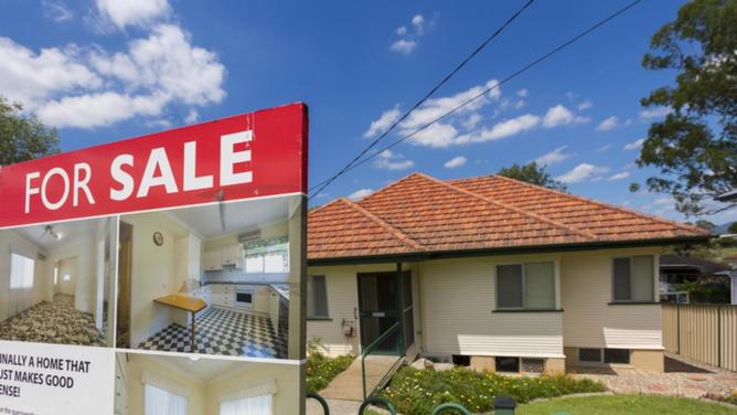 Home prices eased again in January but less so in regional areas, the latest CoreLogic data shows. (Glenn Hunt/AAP PHOTOS)