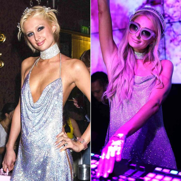 Chung tình như Paris Hilton: Dù 21, 36 hay 41 thì cũng đều nghiện 1 kiểu váy - Ảnh 6.