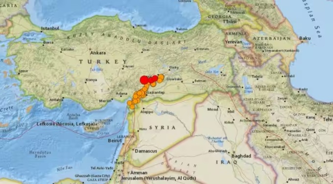 Động đất Thổ Nhĩ Kỳ: \