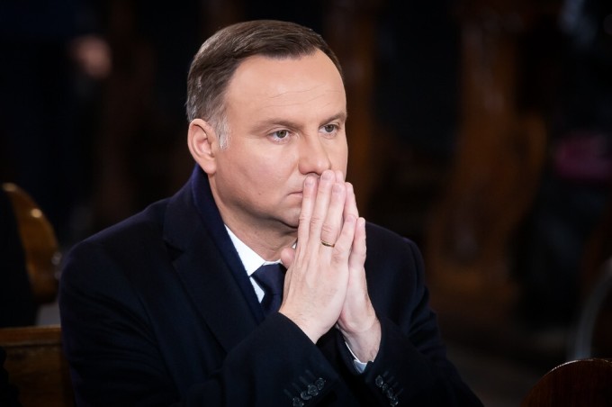 Tổng thống Ba Lan Andrzej Duda tại thủ đô Warsaw năm 2019. Ảnh: AFP.