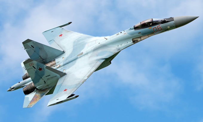Tiêm kích Su-35S trong biên chế không quân Nga. Ảnh: Russian Planes.
