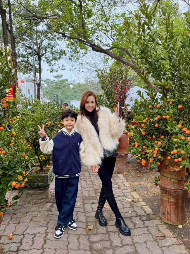 Huyền Lizzie: amp;#34;Năm Giáp Thìn, mẹ con tôi chọn đón Tết ở một nơi xaamp;#34; - 13