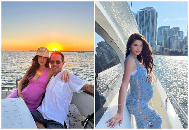 Cô trải qua thai kỳ suôn sẻ, được chồng lớn tuổi yêu chiều.