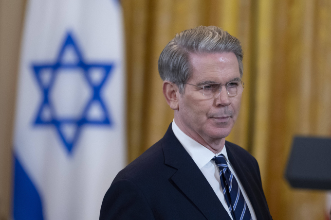 Bộ trưởng Tài chính Mỹ Scott Bessent tại Nhà Trắng ngày 4/2. Ảnh: Reuters