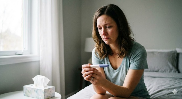 Vô sinh nữ không chỉ ảnh hưởng đến tâm lý của chị em mà còn âm thầm phá vỡ hạnh phúc của nhiều gia đình - Ảnh minh họa: AI