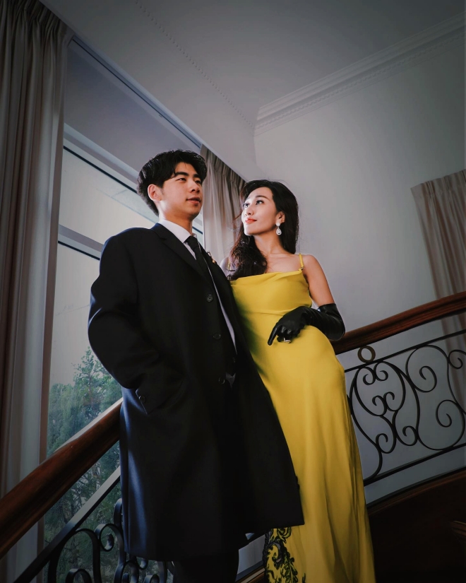 Hà Siêu Doanh giống chồng tích cực học tập, cải thiện bản thân.