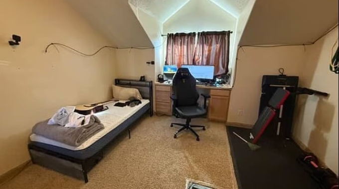 Căn phòng Skip dùng đại tu cuộc đời. Ảnh cắt từ video