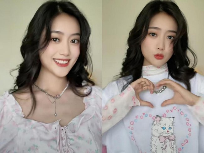 Nhan sắc xinh đẹp với thân hình thon gầy của Vương Tử Vy hiện tại.