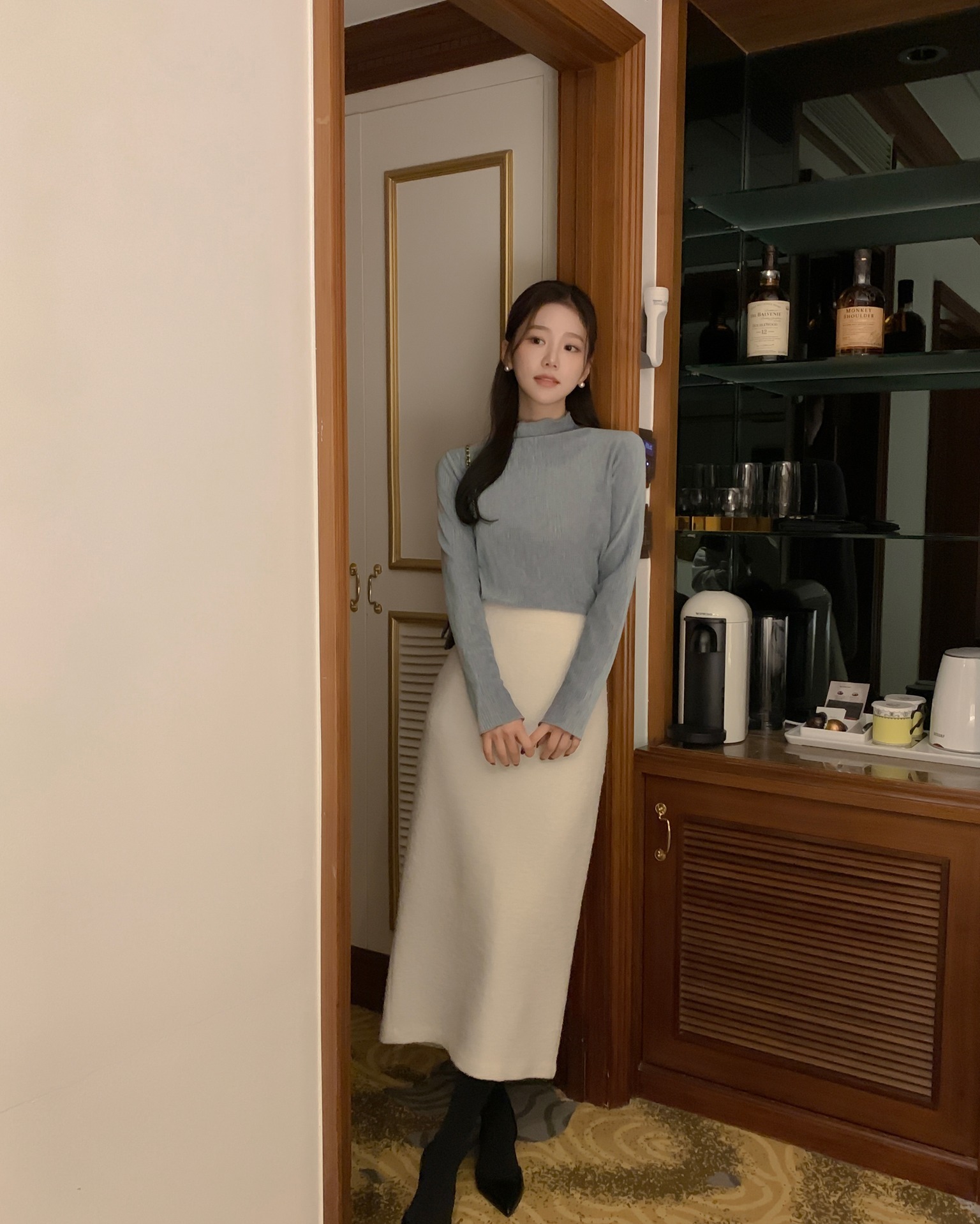 Cao 1m60, tôi diện chân váy suông vẫn cao ráo như người mẫu nhờ amp;#34;thuộc lòngamp;#34; 4 bí kíp này - 4