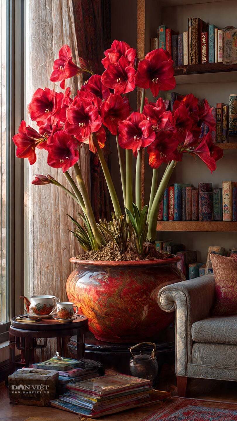 Người xưa quan niệm rằng hoa đỏ mang lại tài lộc